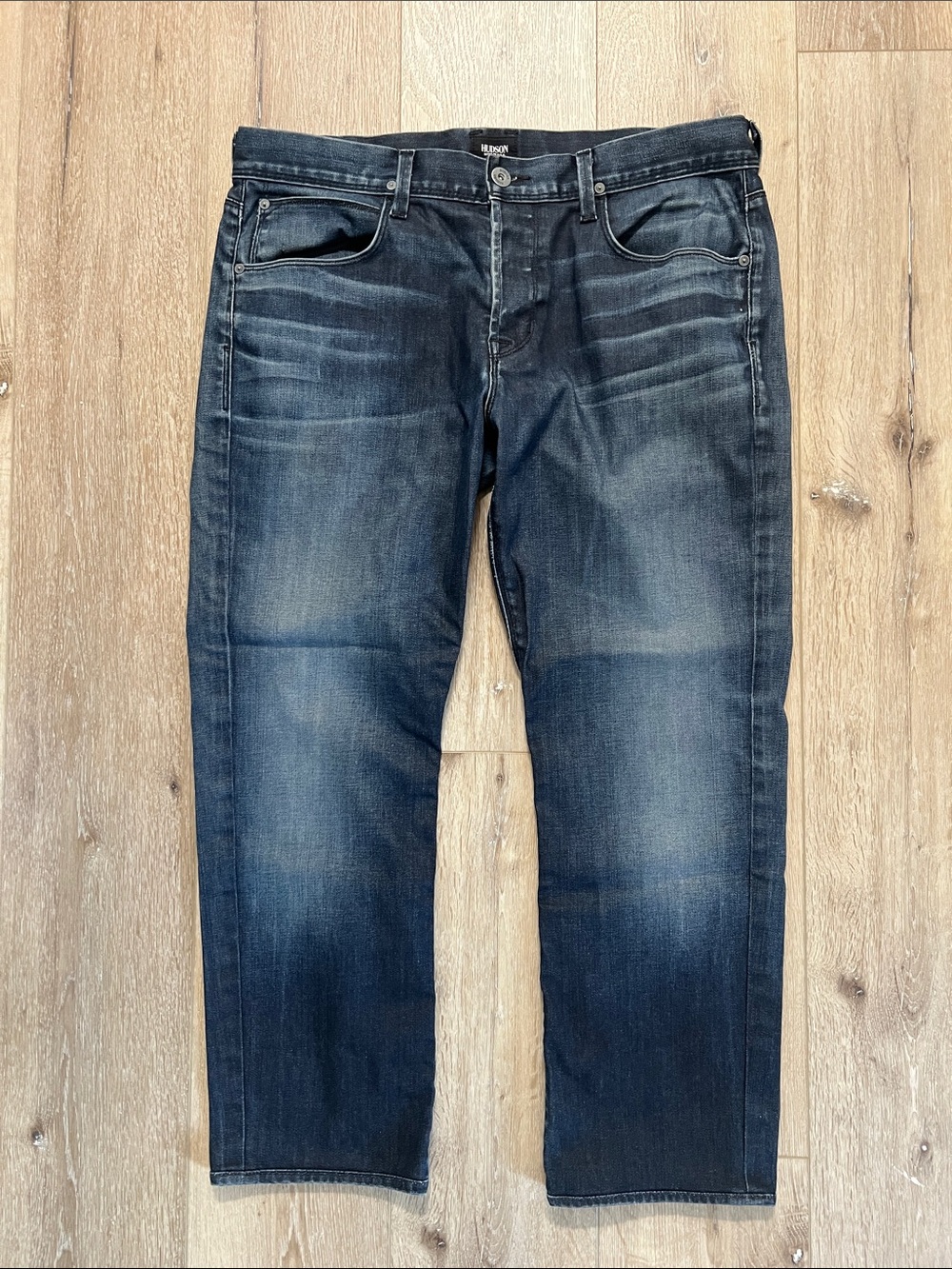 Hudson Jeans - Men’s Clifton Bootcut Jeans, Made in USA, Size 36